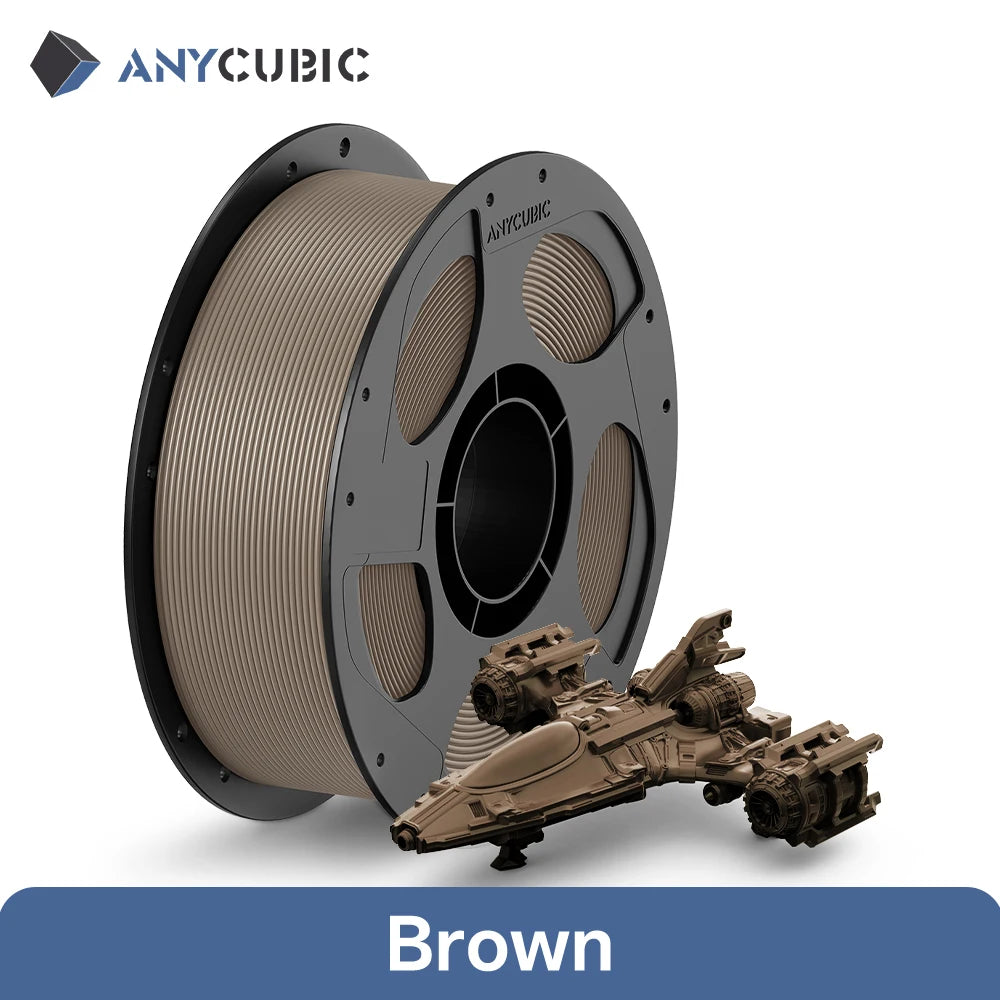 ANYCUBIC Filament PETG 3D Printer Filament 1kg/Roll Multicolor 1.75mm Plastic 3D Printing For Kobra 3 Combo S1C for 3D Printer