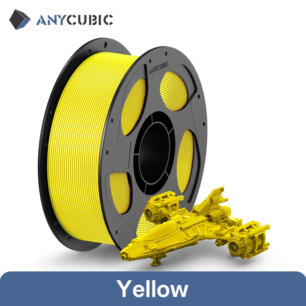 ANYCUBIC Filament PETG 3D Printer Filament 1kg/Roll Multicolor 1.75mm Plastic 3D Printing For Kobra 3 Combo S1C for 3D Printer