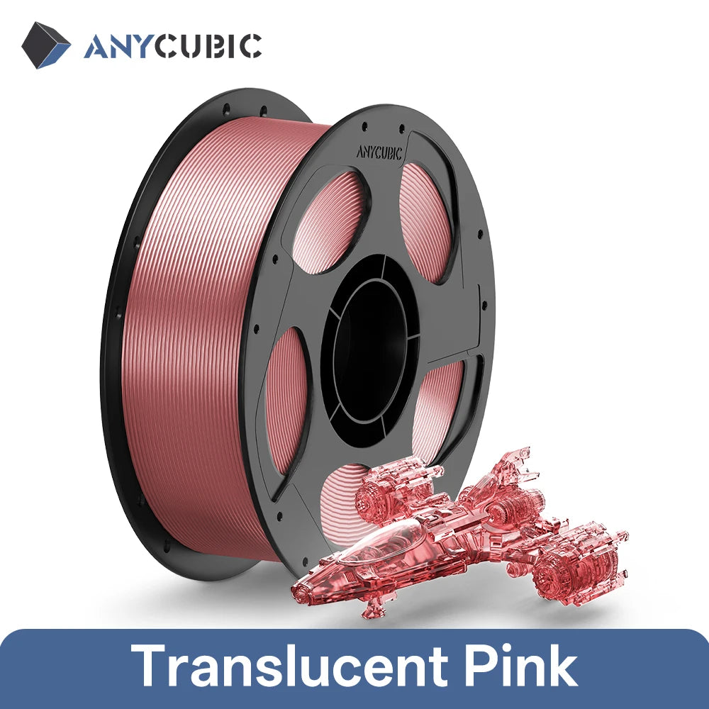 ANYCUBIC Filament PETG 3D Printer Filament 1kg/Roll Multicolor 1.75mm Plastic 3D Printing For Kobra 3 Combo S1C for 3D Printer