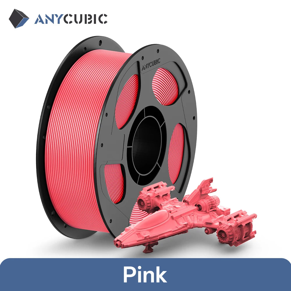 ANYCUBIC Filament PETG 3D Printer Filament 1kg/Roll Multicolor 1.75mm Plastic 3D Printing For Kobra 3 Combo S1C for 3D Printer