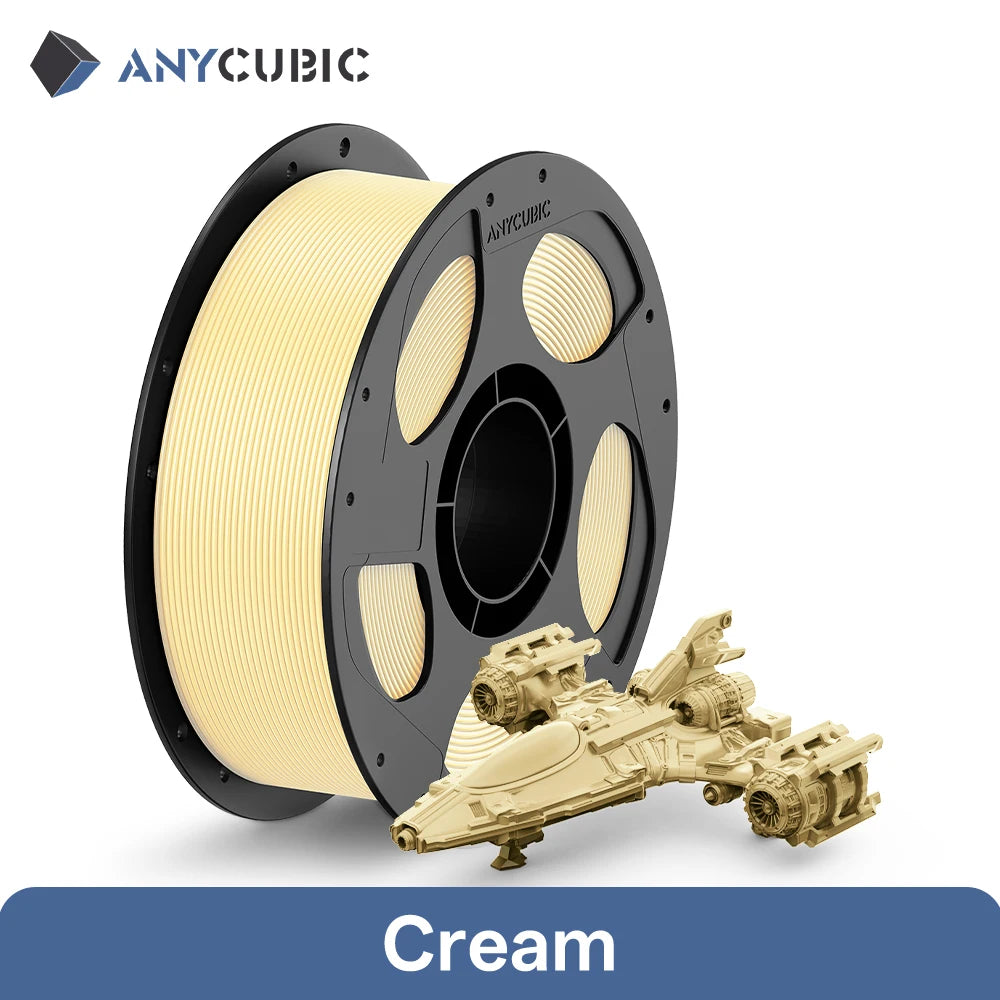 ANYCUBIC Filament PETG 3D Printer Filament 1kg/Roll Multicolor 1.75mm Plastic 3D Printing For Kobra 3 Combo S1C for 3D Printer