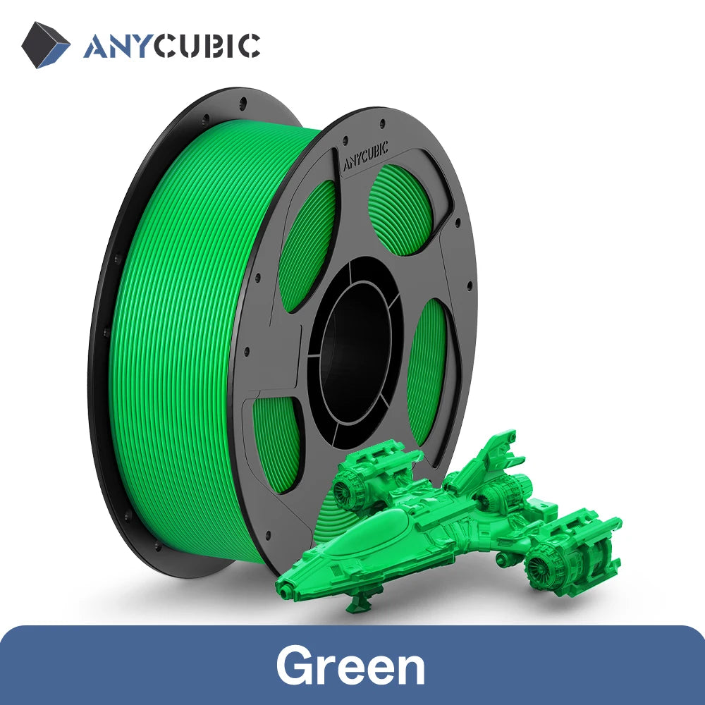 ANYCUBIC Filament PETG 3D Printer Filament 1kg/Roll Multicolor 1.75mm Plastic 3D Printing For Kobra 3 Combo S1C for 3D Printer