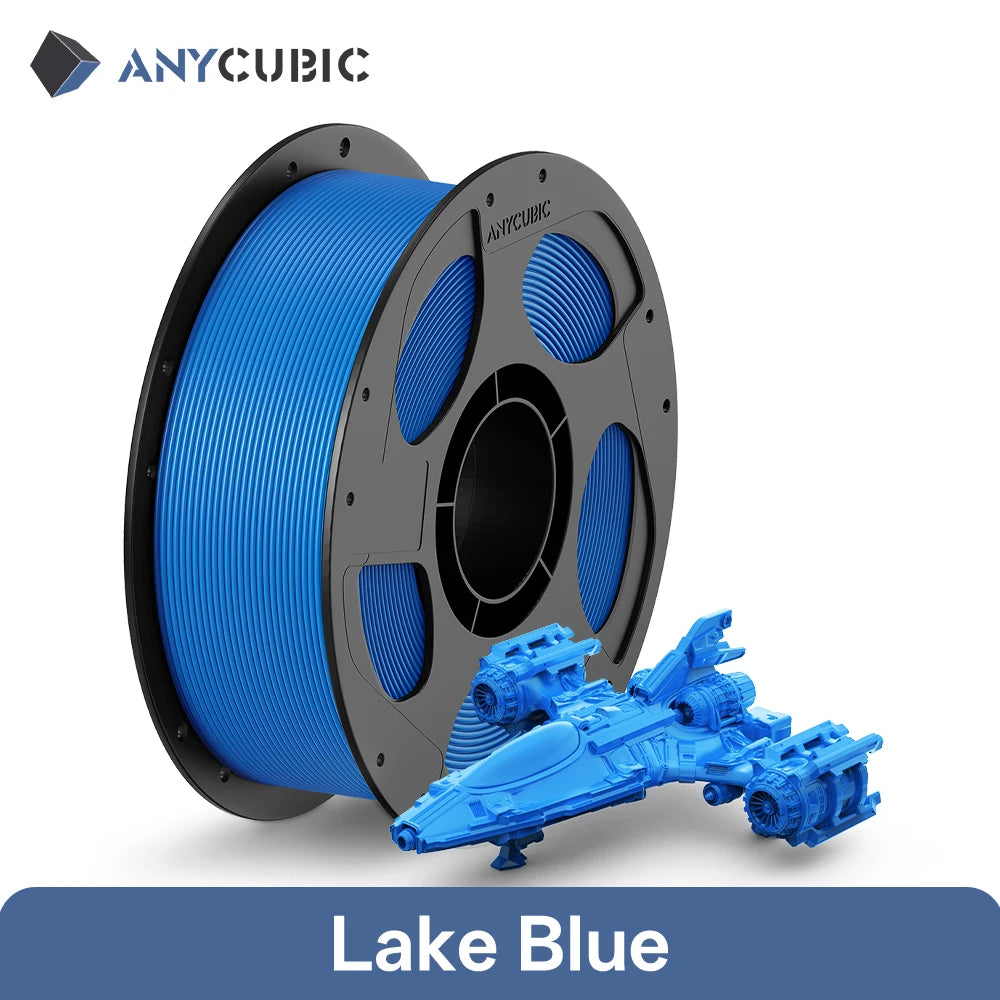 ANYCUBIC Filament PETG 3D Printer Filament 1kg/Roll Multicolor 1.75mm Plastic 3D Printing For Kobra 3 Combo S1C for 3D Printer