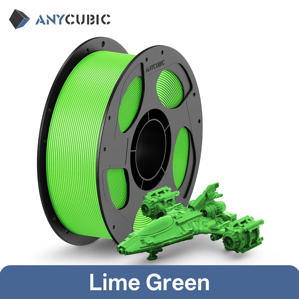 ANYCUBIC Filament PETG 3D Printer Filament 1kg/Roll Multicolor 1.75mm Plastic 3D Printing For Kobra 3 Combo S1C for 3D Printer