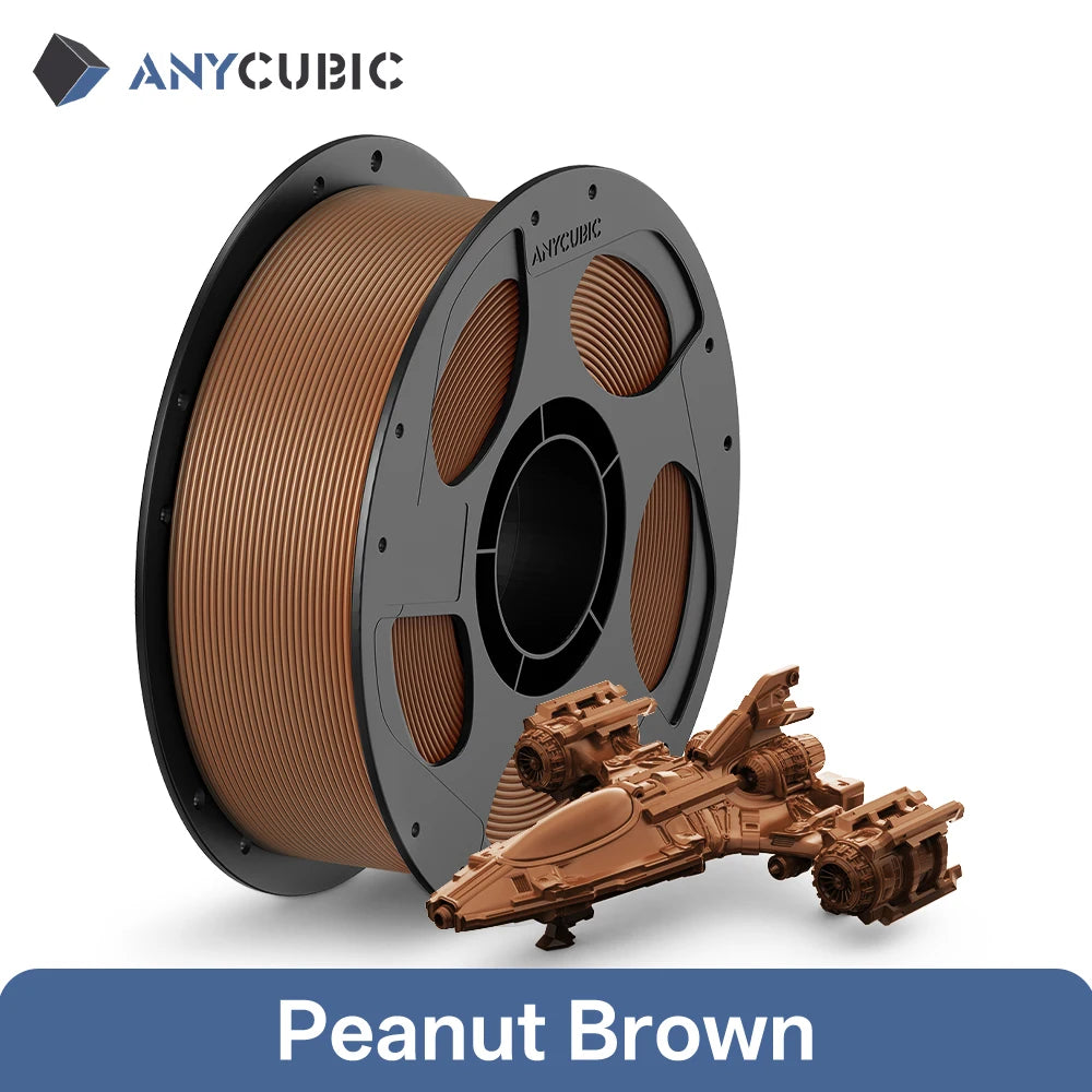 ANYCUBIC Filament PETG 3D Printer Filament 1kg/Roll Multicolor 1.75mm Plastic 3D Printing For Kobra 3 Combo S1C for 3D Printer