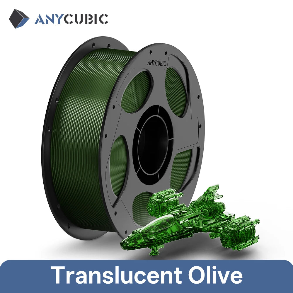 ANYCUBIC Filament PETG 3D Printer Filament 1kg/Roll Multicolor 1.75mm Plastic 3D Printing For Kobra 3 Combo S1C for 3D Printer